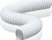 HG Power Rura wentylacyjna elastyczna Ø150 mm, 5 m, aluminiowa – zdjęcie 1