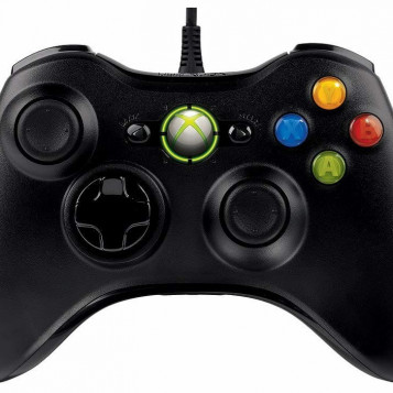 XBOX 360 – kontroler pad przewodowy – stan: używany