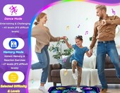 MOMUSE Elektroniczna mata do tańca dla dzieci, z wyświetlaczem – zdjęcie 2