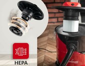 Lehmann Haddo Odkurzacz do popiołu 2000W, 20l, na mokro i sucho – zdjęcie 4