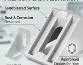 TASSFROO Zestaw 20 Kątowników Aluminiowych 40x40 – łączniki montażowe – zdjęcie 4