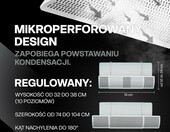 ERRECOM Flowy - deflektor powietrza do klimatyzatora split – zdjęcie 4