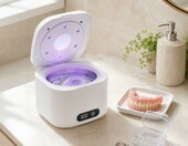 Myjka ultradźwiękowa 340 ml z lampą UV – urządzenie czyszczące – zdjęcie 1