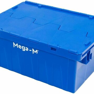 Mega-M Pojemnik transportowy magazynowy 60x40x25 cm, niebieski