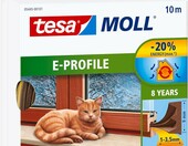 tesa INSULATION S Uszczelka gumowa do okien i drzwi 10 m, brązowa – zdjęcie 1
