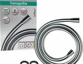 Hansgrohe Isiflex wąż prysznicowy 1,6 m, chrom, nie plącze się – zdjęcie 1