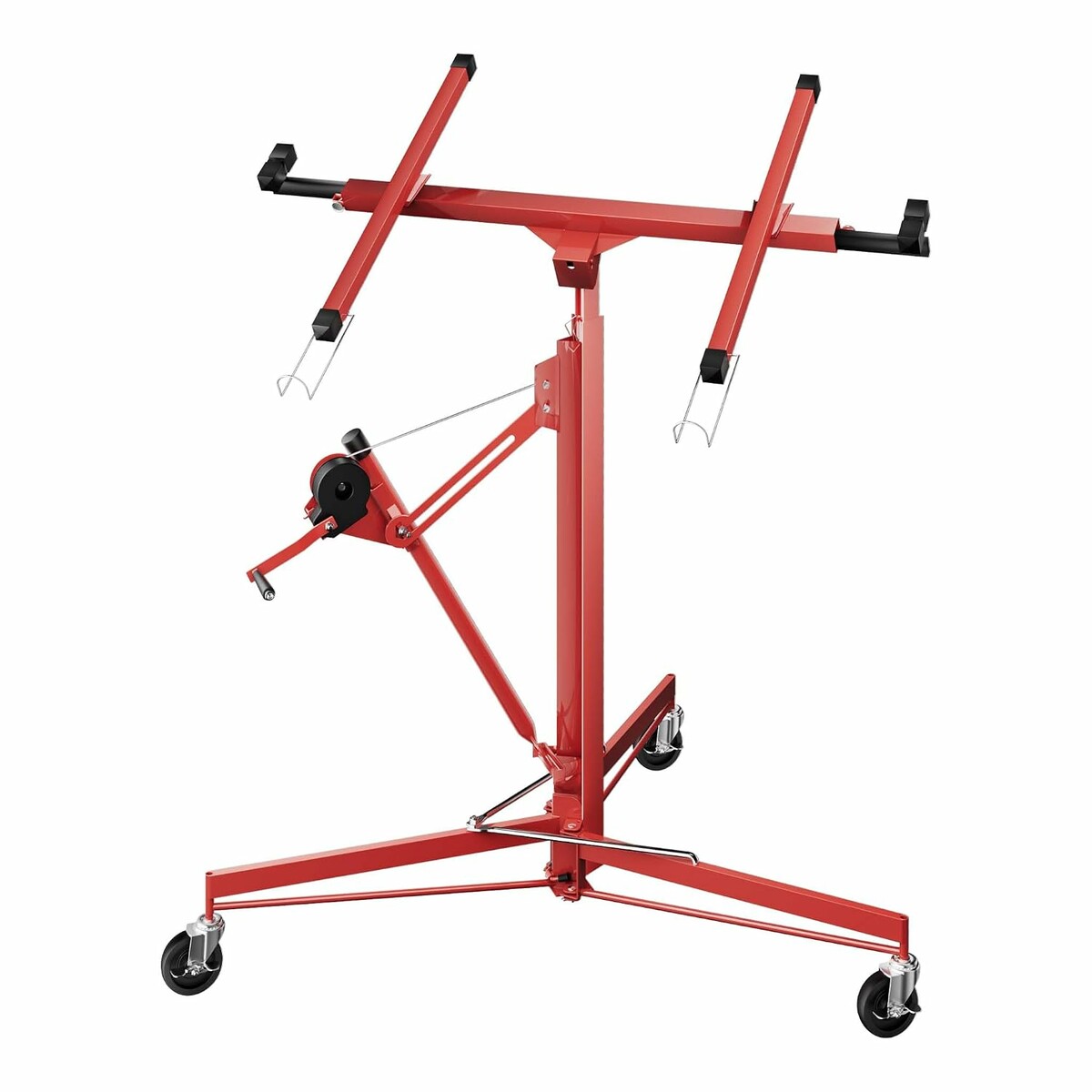 WilTec Podnośnik do płyt gipsowych XXL - udźwig 68 kg, 140-350 cm