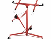 WilTec Podnośnik do płyt gipsowych XXL - udźwig 68 kg, 140-350 cm – zdjęcie 1