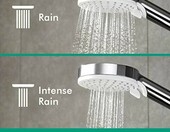 Hansgrohe Crometta zestaw prysznicowy z termostatem, biały/chrom – zdjęcie 2
