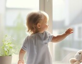 Prowiste Klamka okienna zamykana 4 szt. – blokada okna dla dzieci, biała – zdjęcie 2