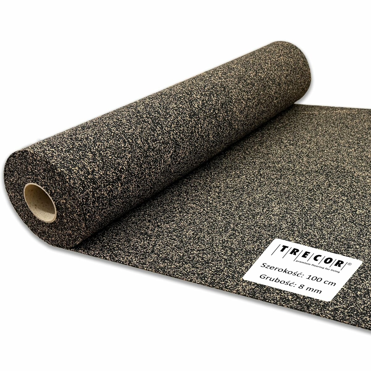 Trecor podkład gumowo-korkowy 2 mm - izolacja pod panele, 1 m2