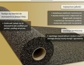 Trecor podkład gumowo-korkowy 2 mm - izolacja pod panele, 1 m2 – zdjęcie 5