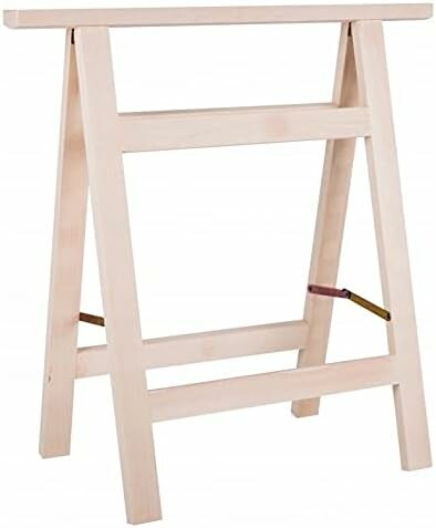 Duma-Tech Stojak koziołek kobyłka 80 cm - podstawa z bukowego drewna