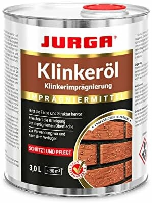 JURGA olej do klinkieru nieszkliwionego 3L, impregnat