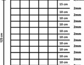 vidaXL Siatka ogrodzeniowa ocynkowana 50 x 1,25 m, srebrna – zdjęcie 2