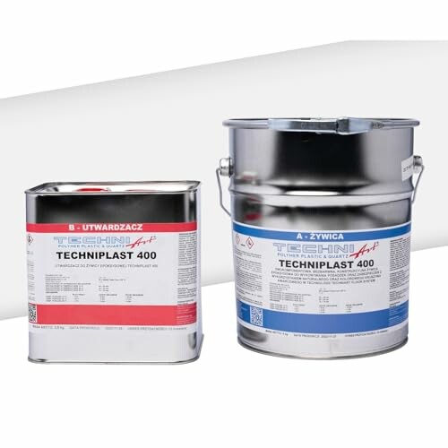 Techniplast 400 żywica epoksydowa przezroczysta 7,5 kg, posadzki