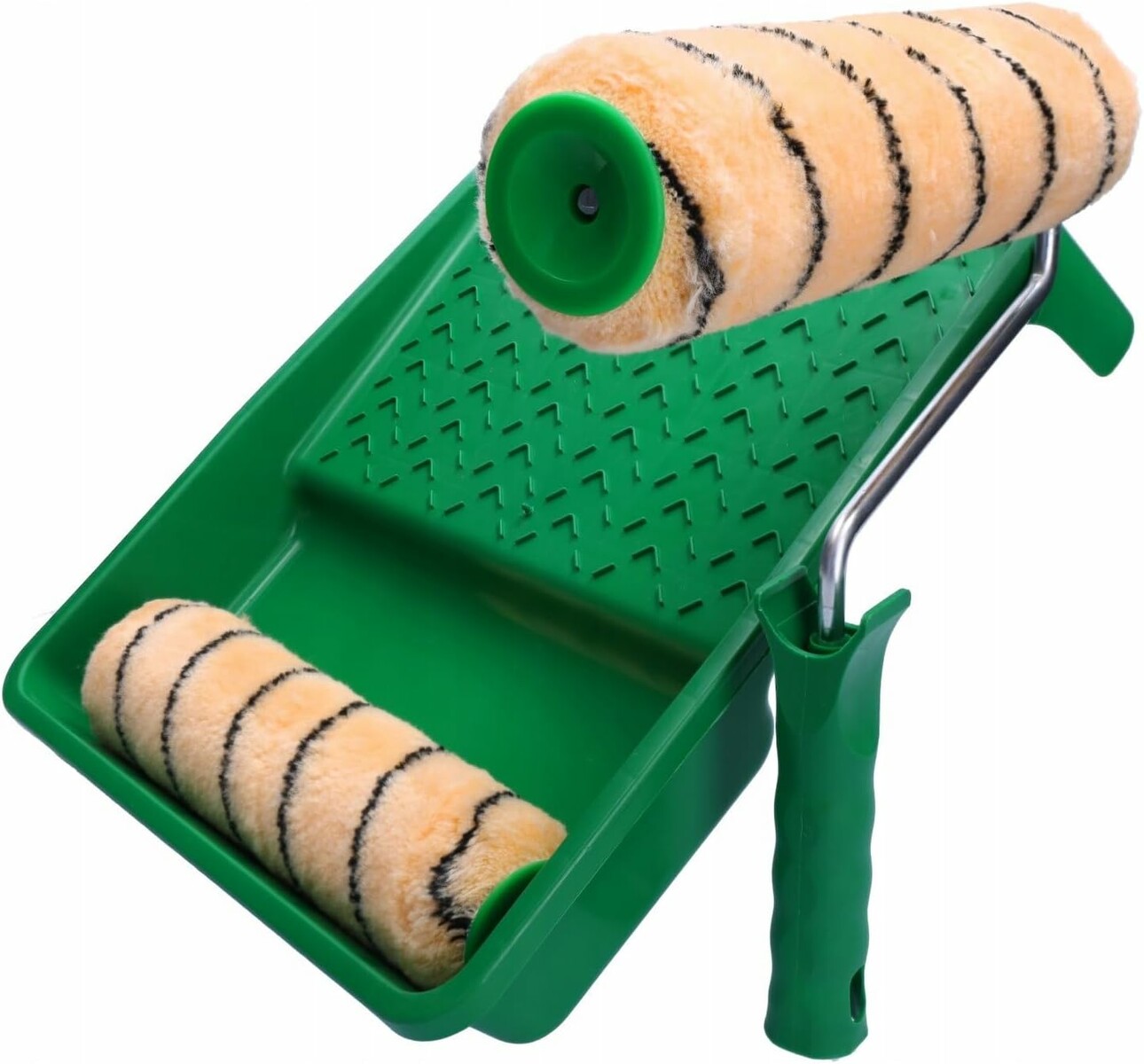 ToolSpace zestaw malarski – 2 wałki i kuweta na farbę 25 cm