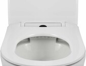 Balneo LUXA – miska WC wisząca bez kołnierza z deską wolnoopadającą – zdjęcie 2