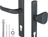 KOTARBAU Klamko-pochwyt aluminiowy 90 mm, antracyt – zdjęcie 1