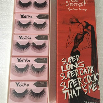 Sztuczne rzęsy samoprzylepne ręcznie wykonane Eyelashes 10 par rzęs