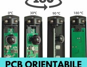 domyno Fotokomórki podczerwieni do bramy 12/24 V, para nadajnik-odbiornik – zdjęcie 3