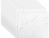 CYEER Panele winylowe samoprzylepne 3,6 m2, biały marmur 30x30 cm – zdjęcie 1