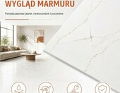 CYEER Panele winylowe samoprzylepne 3,6 m2, biały marmur 30x30 cm – zdjęcie 5