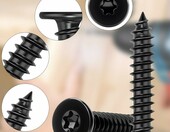 Mbsomnus Wkręty do drewna Torx M4x20 mm 100 szt., stal nierdzewna – zdjęcie 4