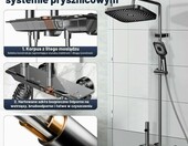 Wiorhix Zestaw prysznicowy XXL z deszczownicą 31,5 cm - kolumna – zdjęcie 4