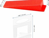 CHUIFAI System poziomowania płytek 2 mm, zestaw 1001 szt. ze szczypcami – zdjęcie 2