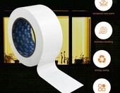 ZEKUN Taśma uszczelniająca do okien samoprzylepna 5 cm x 50 m, biała – zdjęcie 4