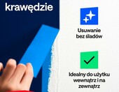 GAUDER Taśma malarska niebieska 24 mm x 50 m, 3 rolki – zdjęcie 5