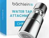 Bächlein Perlator obrotowy do kranu - dwa strumienie, chrom – zdjęcie 1