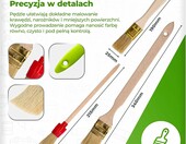 ToolSpace 12-częściowy zestaw malarski: wałki, pędzle, taśma, kuweta – zdjęcie 3