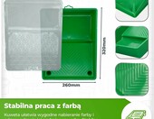 ToolSpace 12-częściowy zestaw malarski: wałki, pędzle, taśma, kuweta – zdjęcie 4