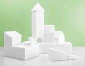 MCE-Commerce bloki styropianowe białe 30x10x5 cm, 6 szt. – zdjęcie 4