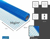 Dalsys Siatka elewacyjna z włókna szklanego 115 g/m², rolka 50 m² – zdjęcie 2