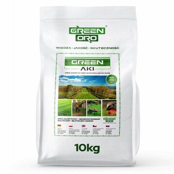 Jesienny nawóz do trawnika GREEN AKI 10 kg (stan nowy)