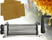 Ręczna walcarka do węzy pszczelej 280 mm, stop aluminium – zdjęcie 1
