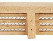 Drewniana pułapka na pyłek do wejścia ula, 41 cm – zdjęcie 4