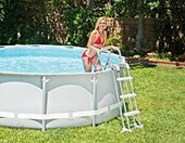 Intex Drabinka basenowa bezpieczeństwa 28075, 91-107 cm – zdjęcie 2