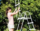 Intex Drabinka basenowa bezpieczeństwa 28075, 91-107 cm – zdjęcie 4