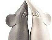 Pajoma Figurka dekoracyjna słoń, szary, 25,5 cm – zdjęcie 1