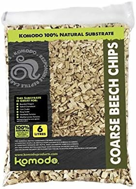 Komodo Podłoże bukowe do terrarium 6 l - substrat dla gadów