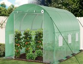 Vounot Tunel foliowy zimowy 3x2x2 m, 6 m², z oknami – zdjęcie 2