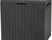 Keter City Box Skrzynia ogrodowa 113 l, ciemnoszara – zdjęcie 1