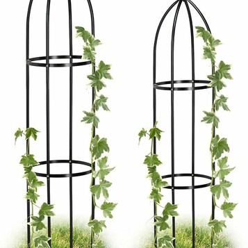 Trejaż ogrodowy 2 szt. 139/149 cm Relaxdays (stan nowy)