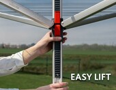 Vileda Sun Lift Compact 40 – suszarka ogrodowa na pranie – zdjęcie 3