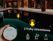 VISOFO solarna pływająca lampa LED do stawu i basenu, IP68 – zdjęcie 3