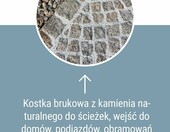 Schicker kostka brukowa granitowa mozaikowa 5x5 cm, 25 kg – zdjęcie 3